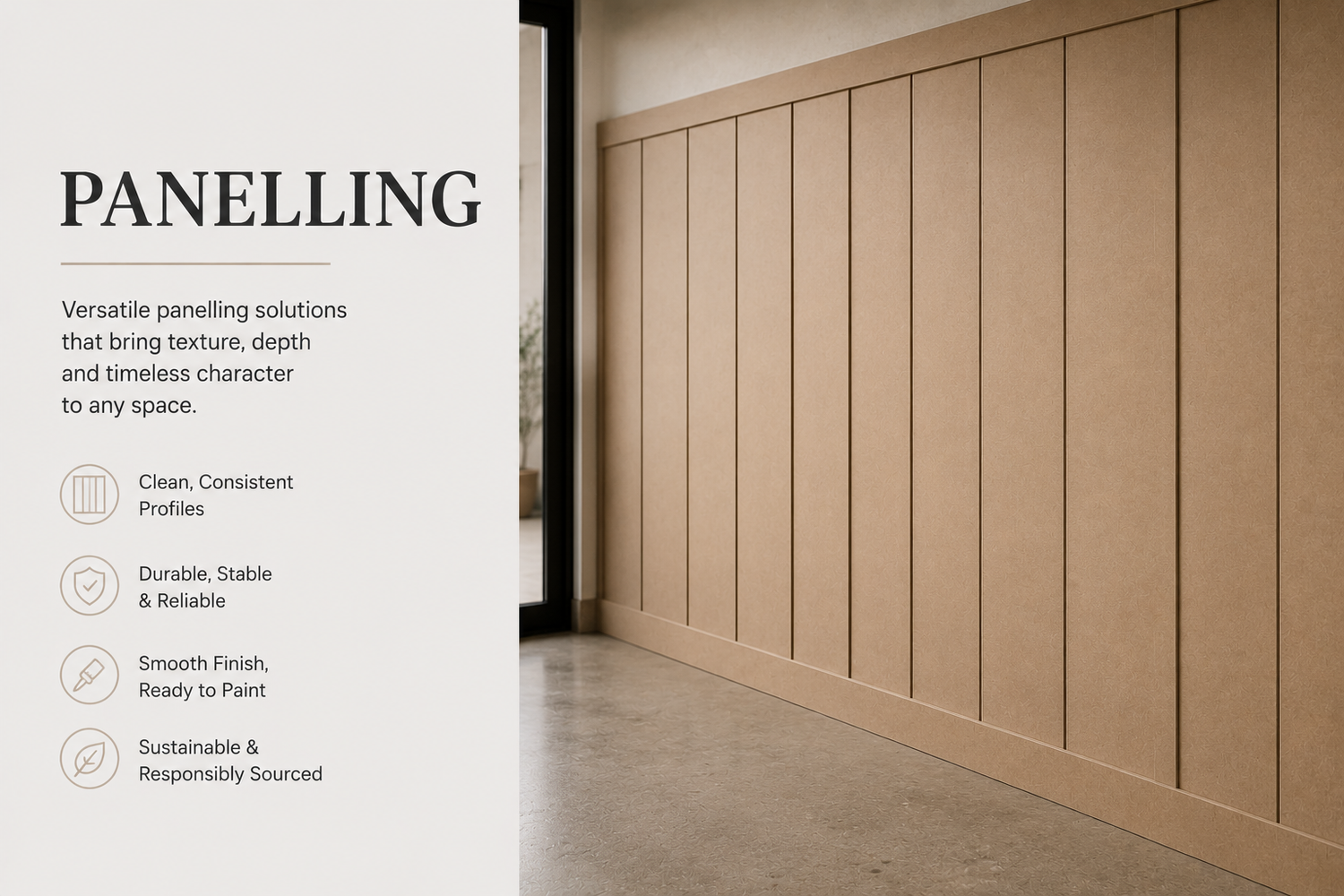 Decorative Wall Panelling